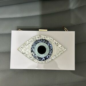 Evil eye purse